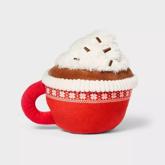 Gigglescape 5" Holiday Hot Cocoa Mug Soft Plush Toy - Picture 2 of 14